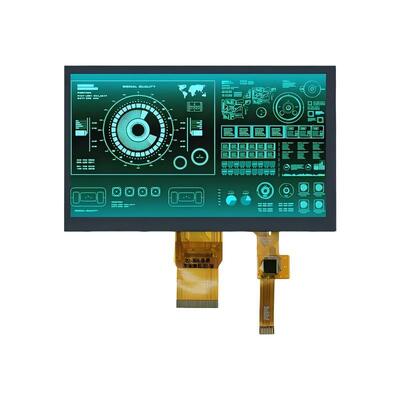 Ποιότητα 7.0 ιντσών IPS 1024x600 24 Bit RGB διεπαφή Βιομηχανική μονάδα TFT LCD με χωρητική οθόνη αφής Εργοστάσιο