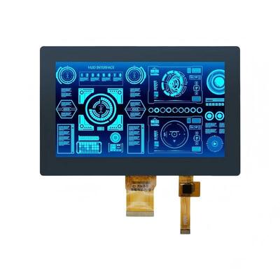 คุณภาพ 7.0 นิ้ว IPS 1024x600 อินเตอร์เฟซ RGB JD9165BA โมดูล LCD TFT อินดัสเตรียล พร้อม Capacitive Touch โรงงาน