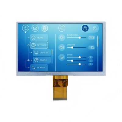جودة 7.0 بوصة 800x480 دقة 24 بت واجهة RGB موديل TFT LCD الصناعي بزاوية مشاهدة TN 12H مصنع