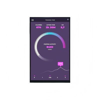 Buen precio 8Interfaz MIPI de 0.0 pulgadas 800x1280 JD9365DA Modulo industrial IPS TFT LCD en línea